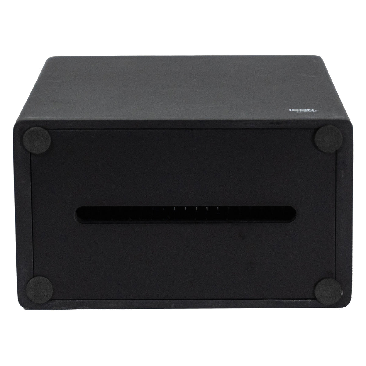 Icon Chef Universal Knife Block - Rectangle Black