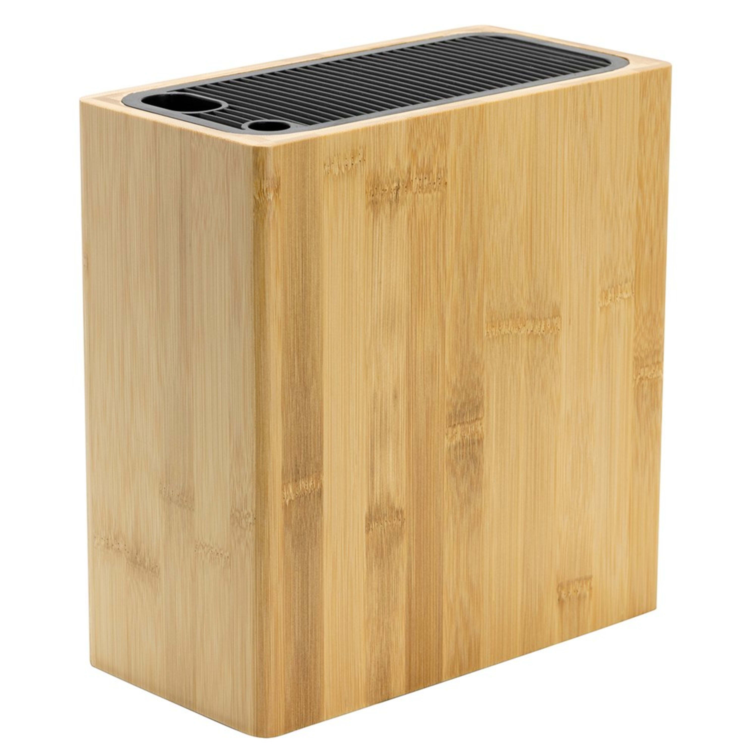 Icon Chef Universal Knife Block 32 - Rectangle Bamboo