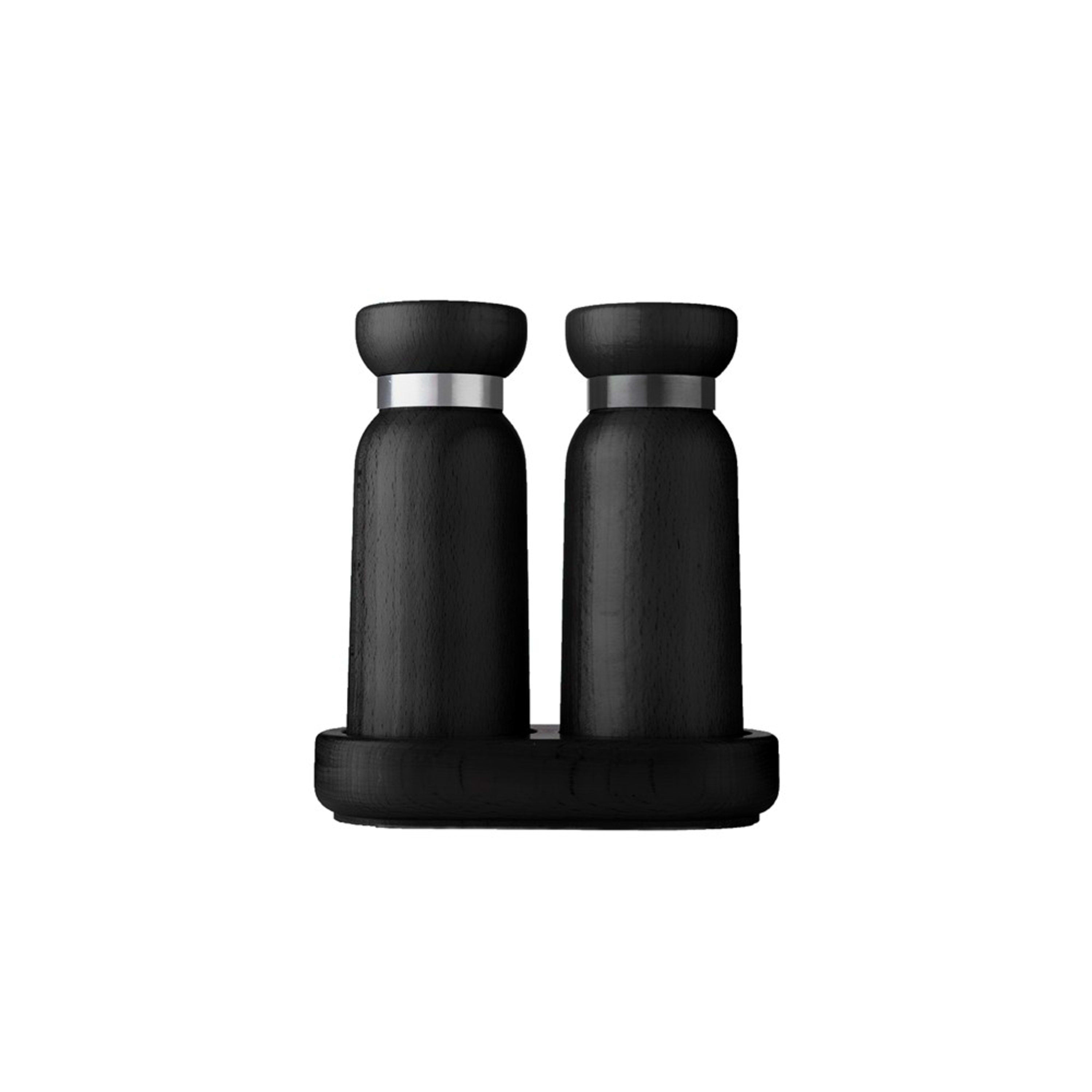 Icon Chef Bayeux Salt & Pepper Grinder Set - Black