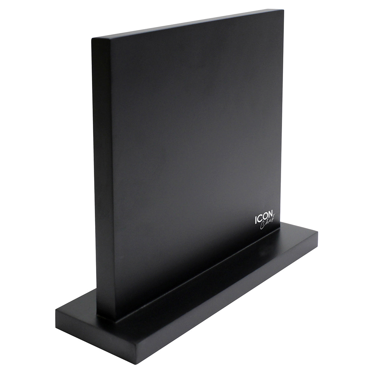 Icon Chef Magnetic Knife Block Duo - Black