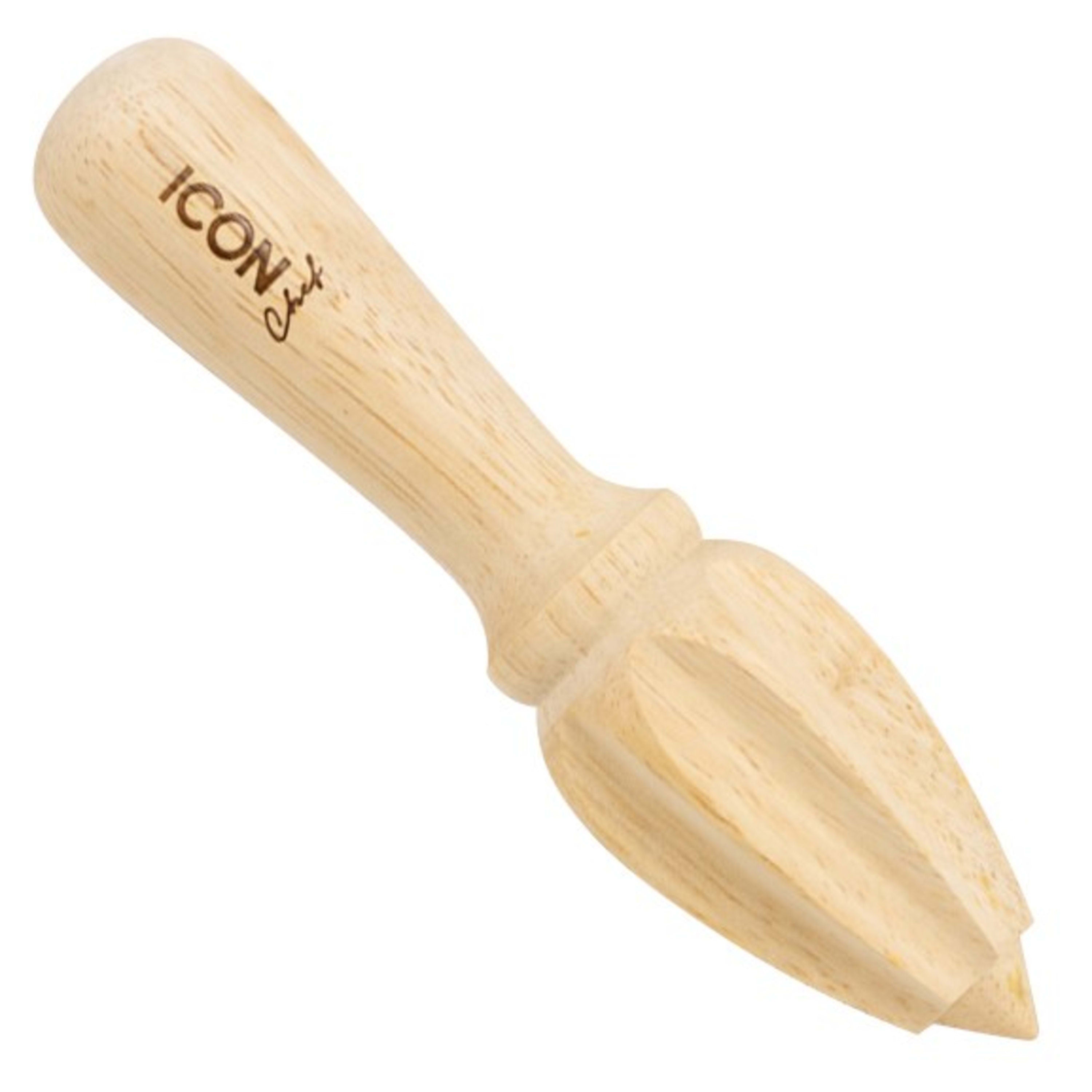 Icon Chef Rubber Wood Citrus Reamer