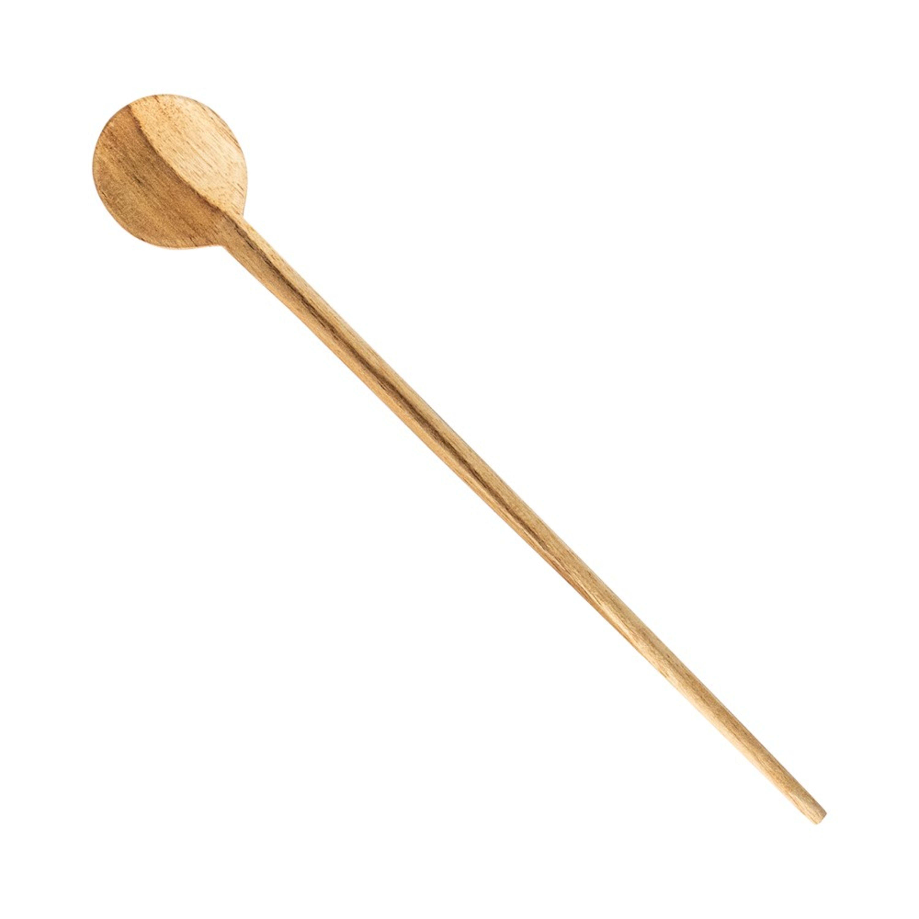 Icon Chef Teakwood Wooden Utensil - Round Spoon 22.3cm