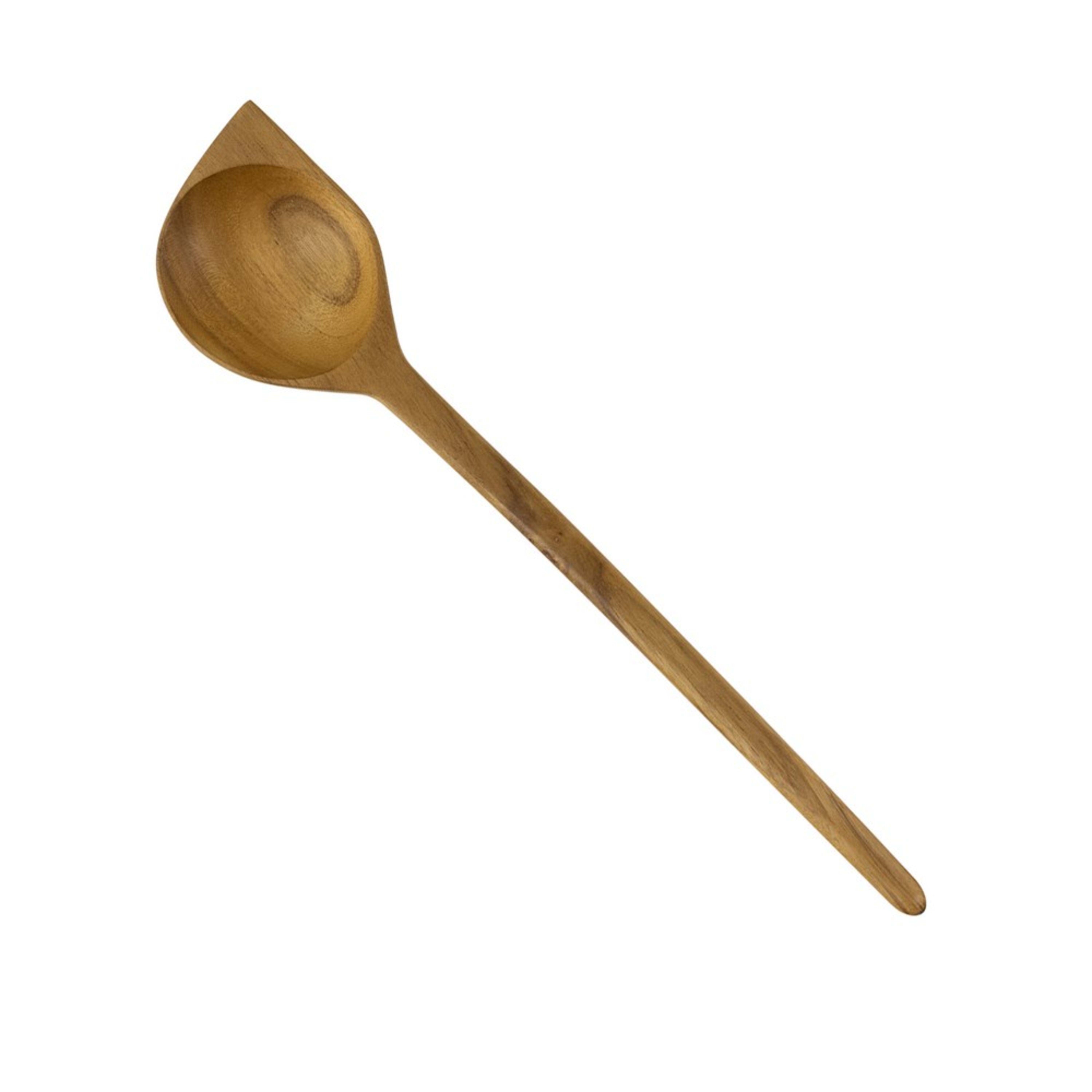 Icon Chef Teakwood Pointed Wooden Spoon 30cm