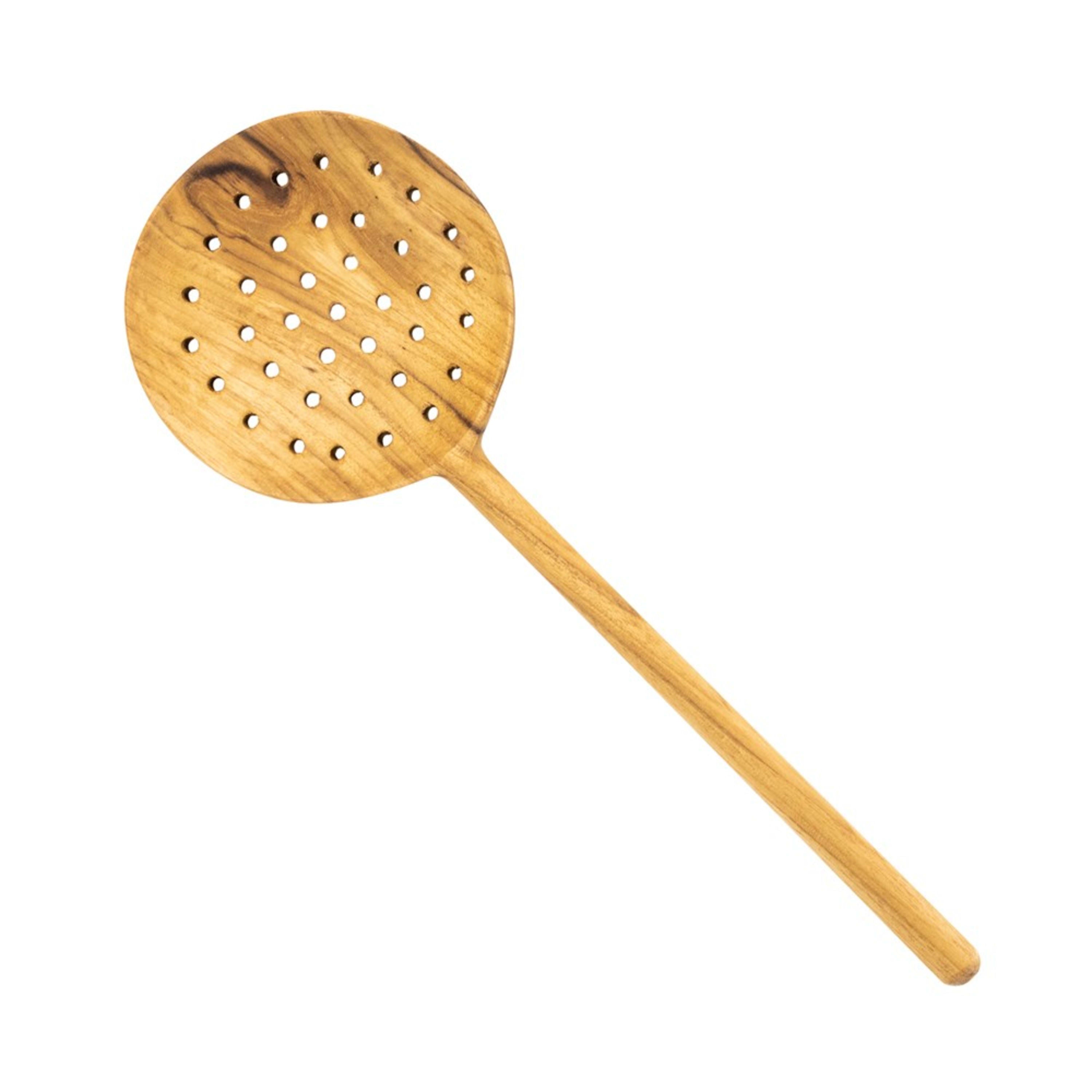 Icon Chef Teakwood Straining Spoon 35cm