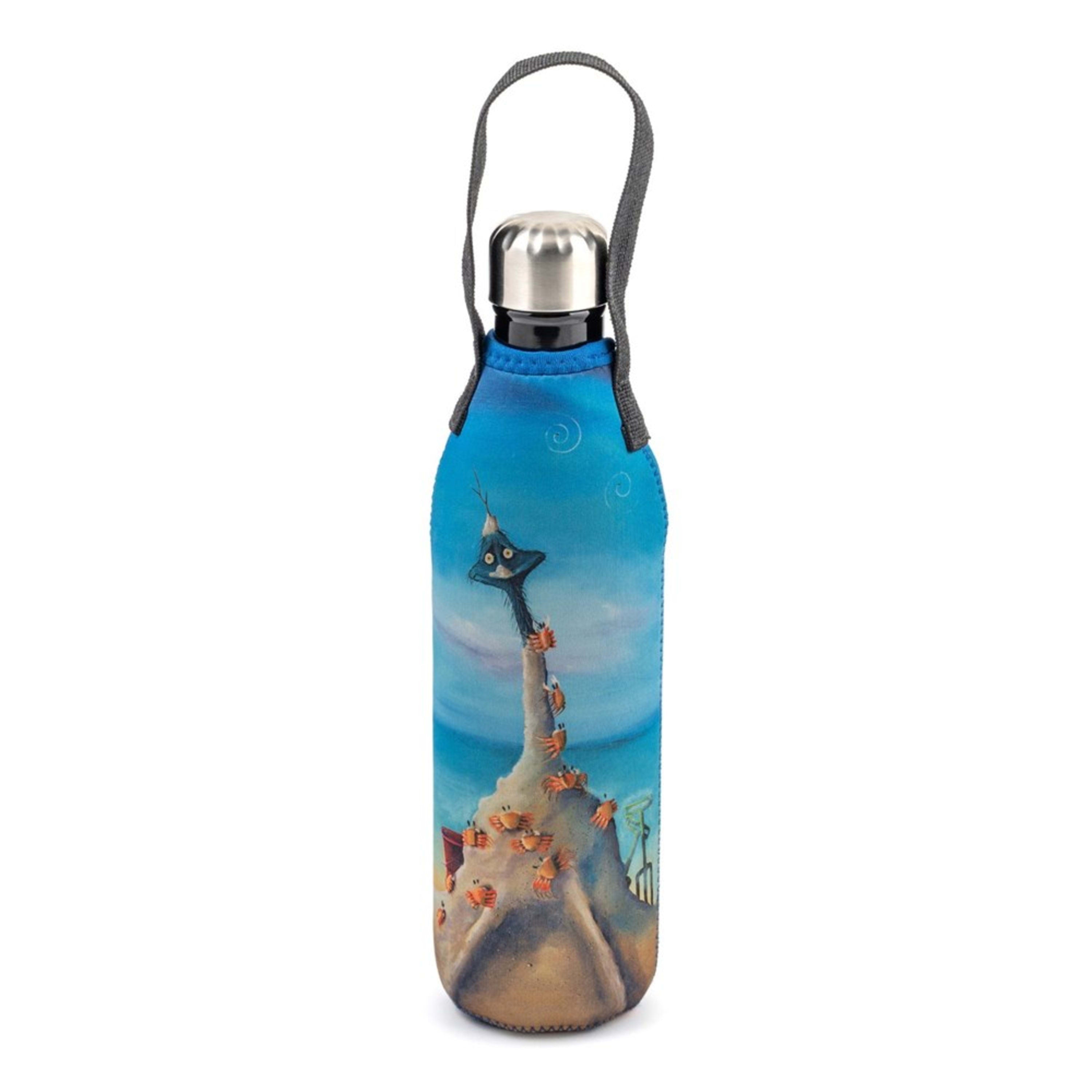 Icon Chef Michelle Pike Water Bottle Carrier 750ml - Up To His Neck In It