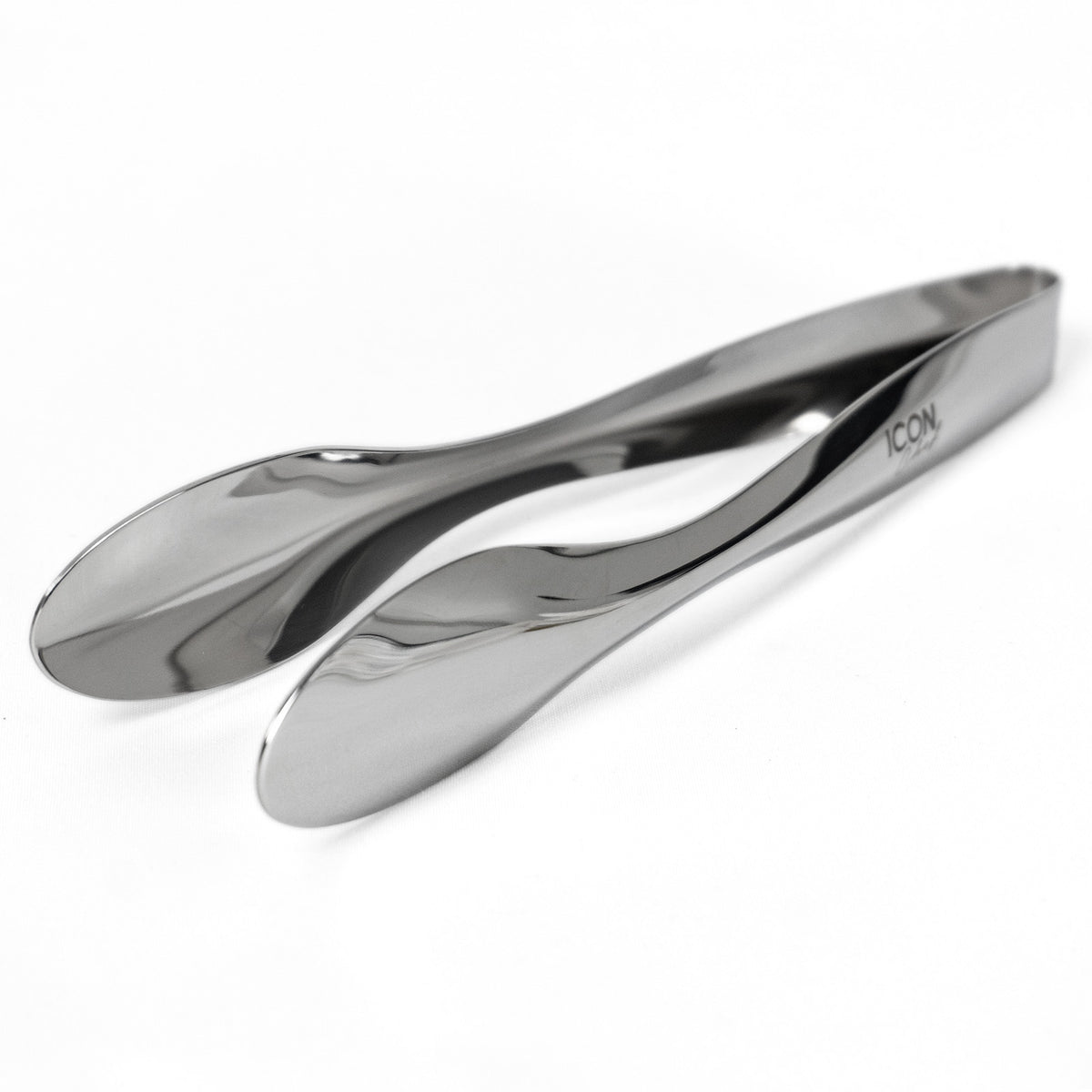 Icon Chef Stainless Steel Table Tongs - Silver 15cm (S)