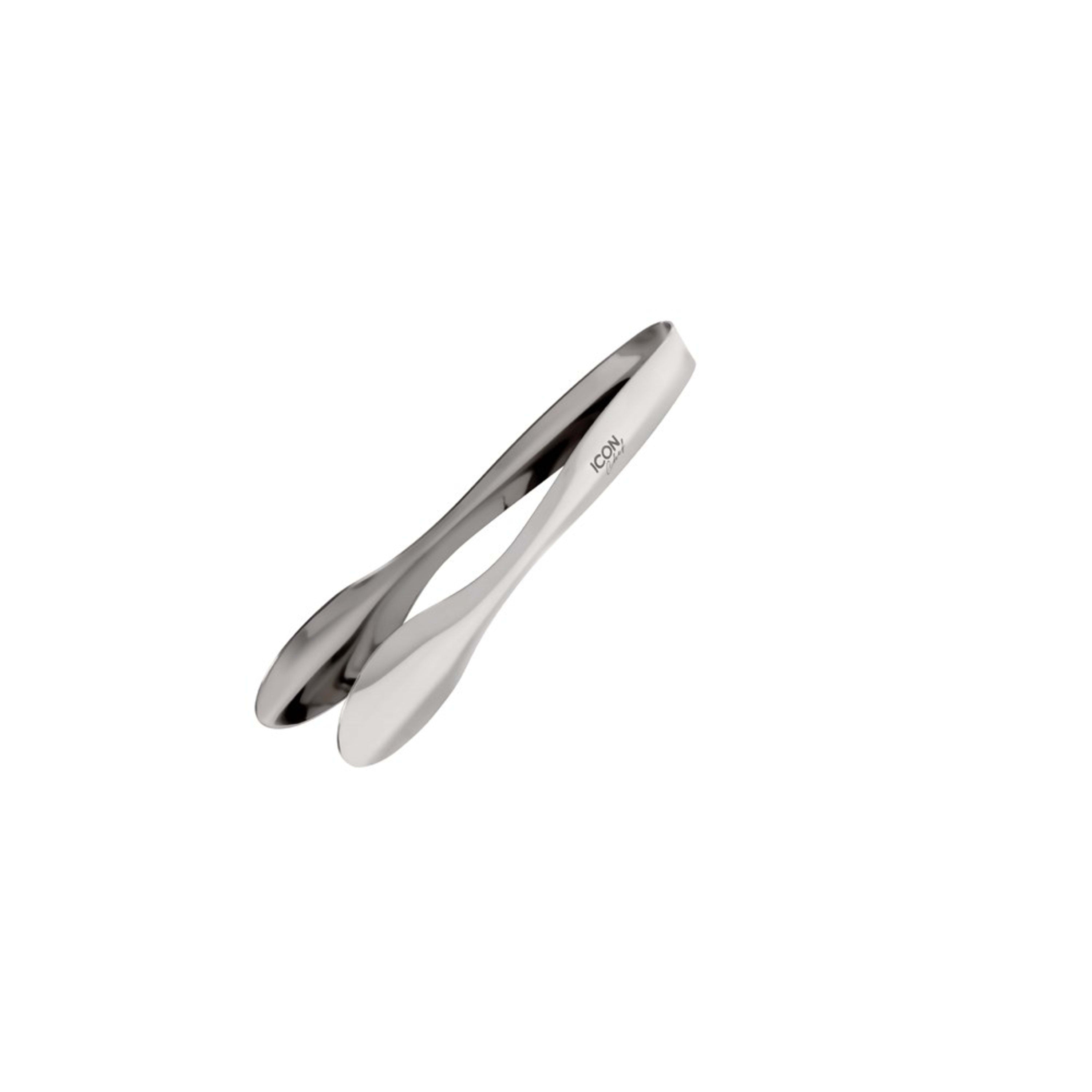 Icon Chef Stainless Steel Table Tongs - Silver 15cm (S)