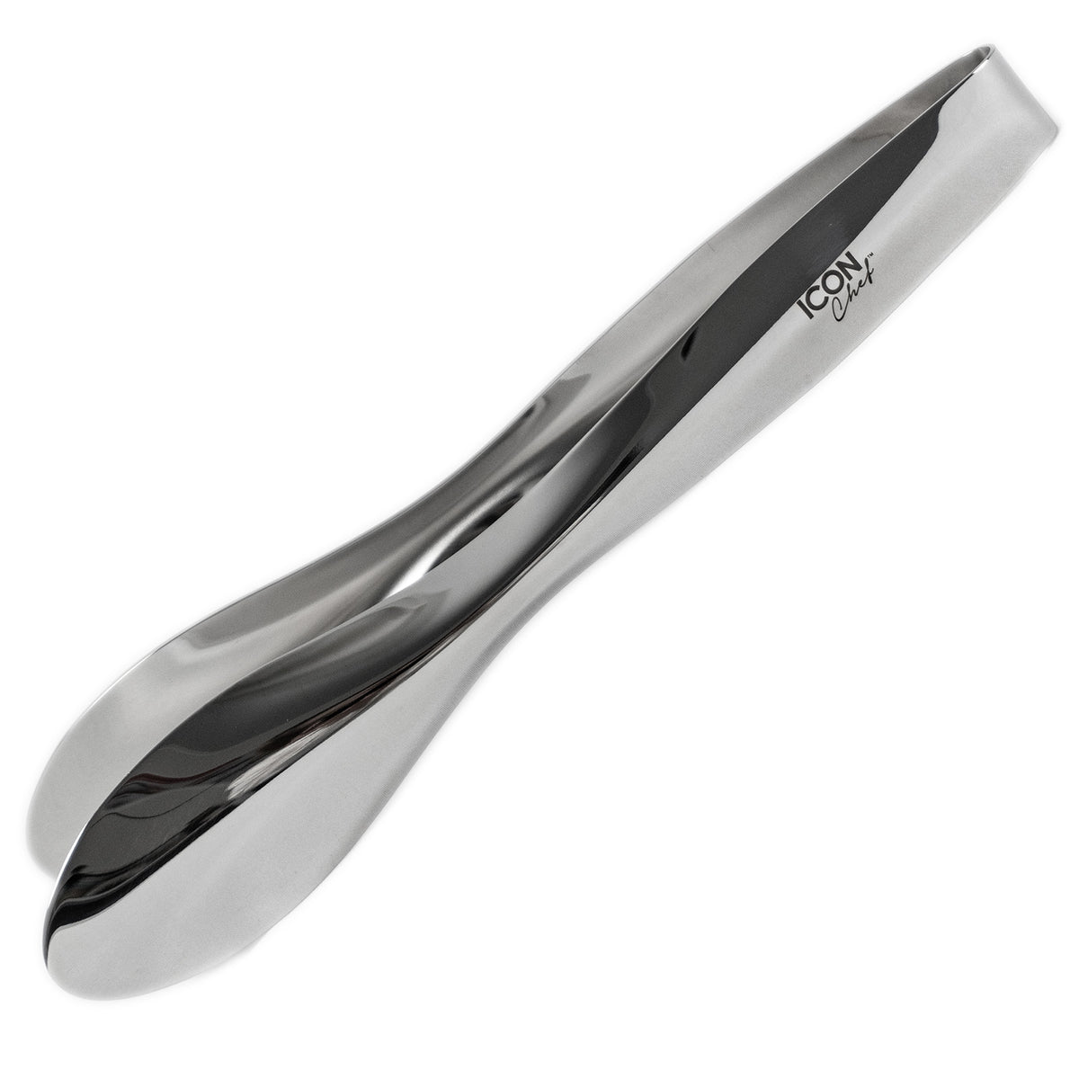 Icon Chef Stainless Steel Table Tongs - Silver 24cm (M)