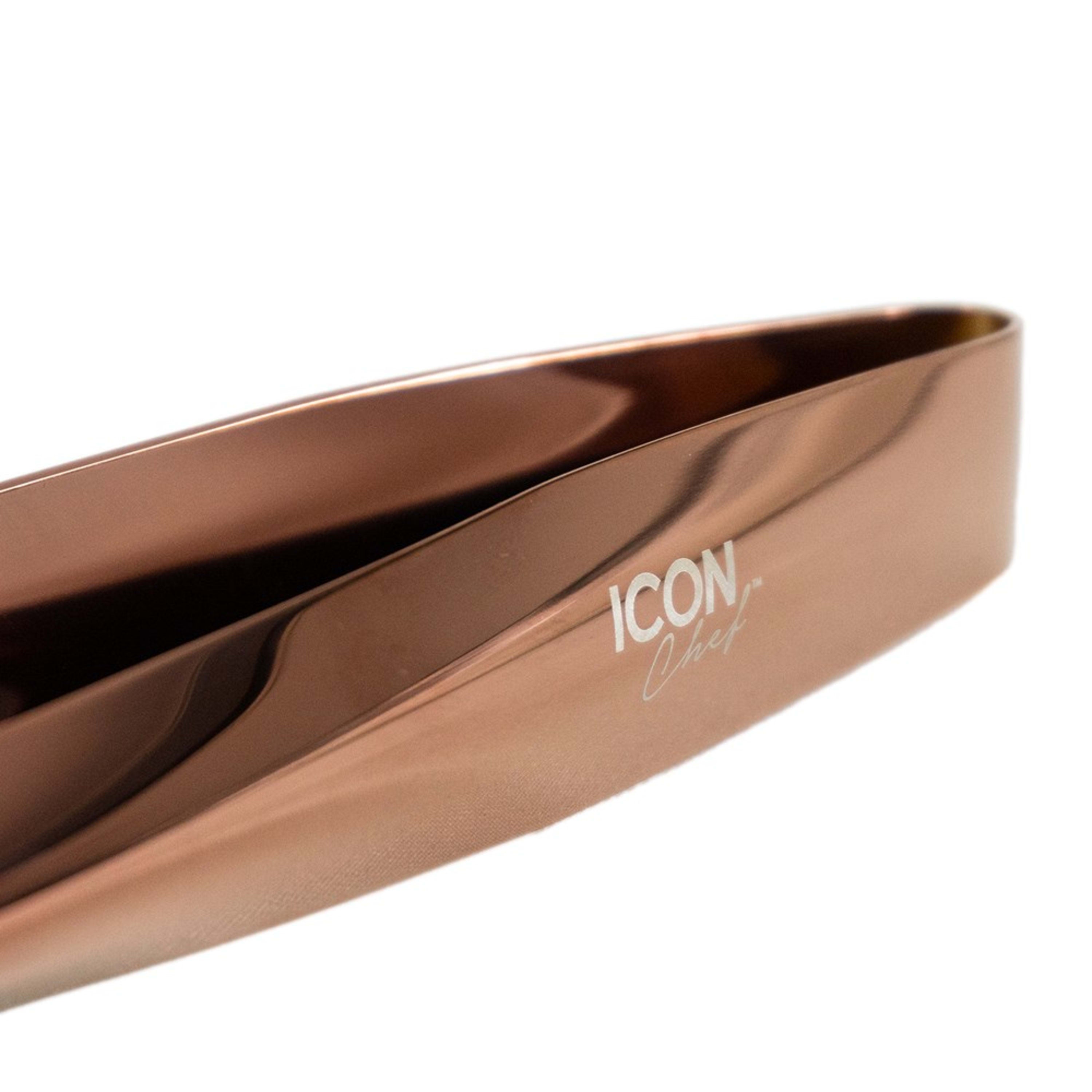 Icon Chef Stainless Steel Table Tongs 24cm - Rose Gold (M)