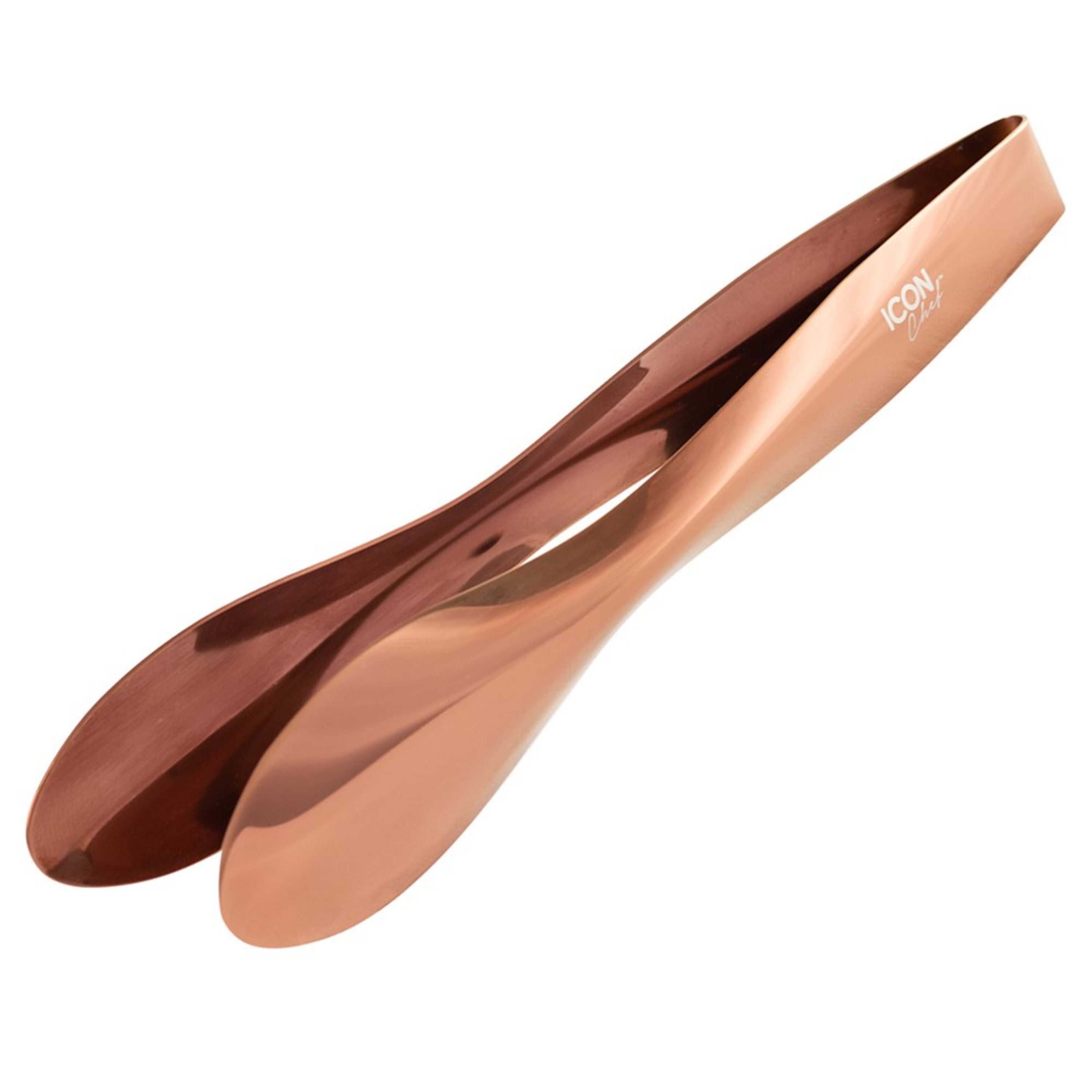 Icon Chef Stainless Steel Table Tongs 24cm - Rose Gold (M)