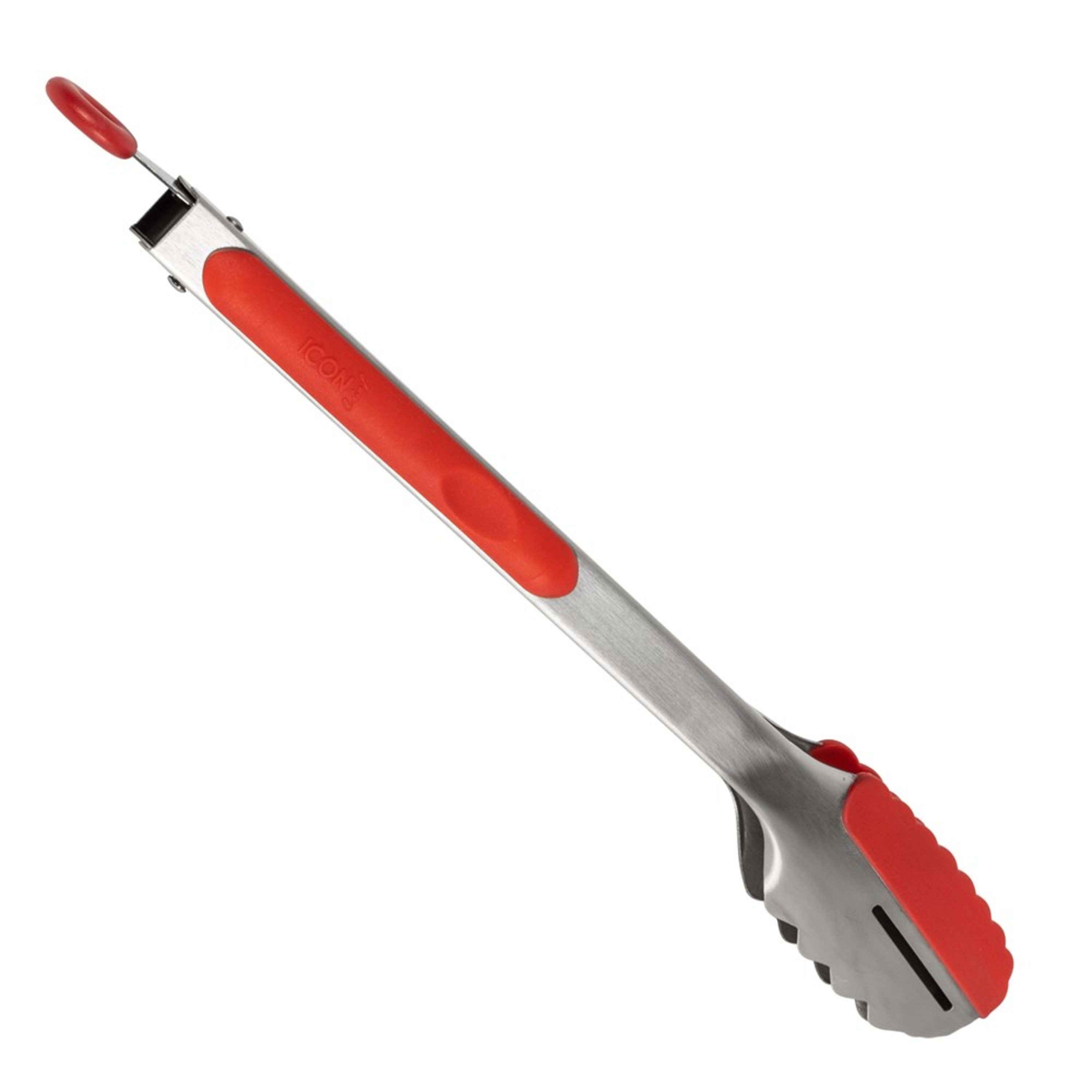 Icon Chef Tongs Duo 34cm - Red