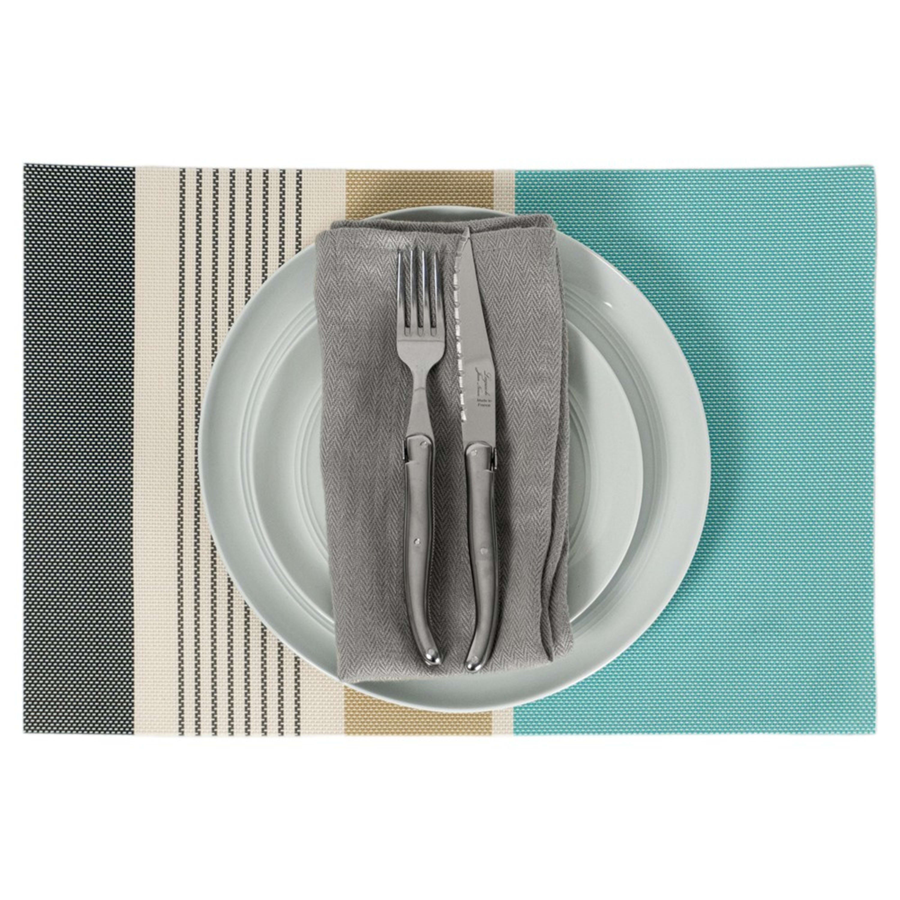 Icon Chef 6 Piece Table Placemat Set - Ocean View