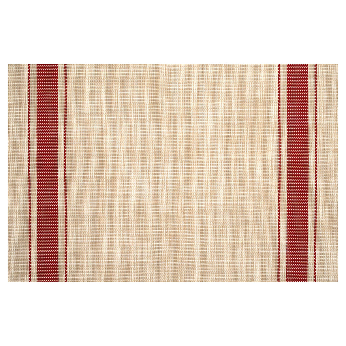 Icon Chef 6 Piece Table Placemat Set - French Red