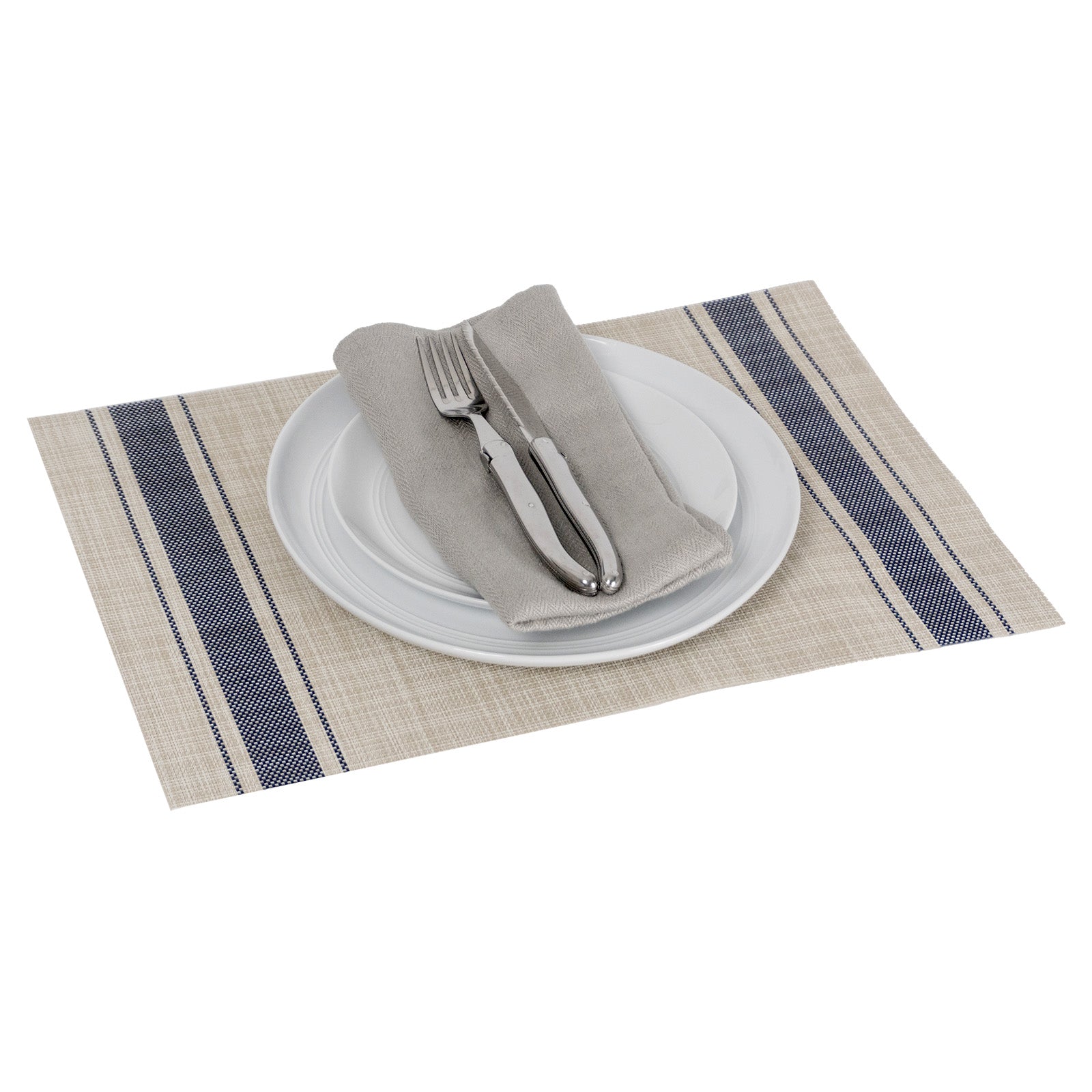Icon Chef Set of 6 Large Placemats - French Blue