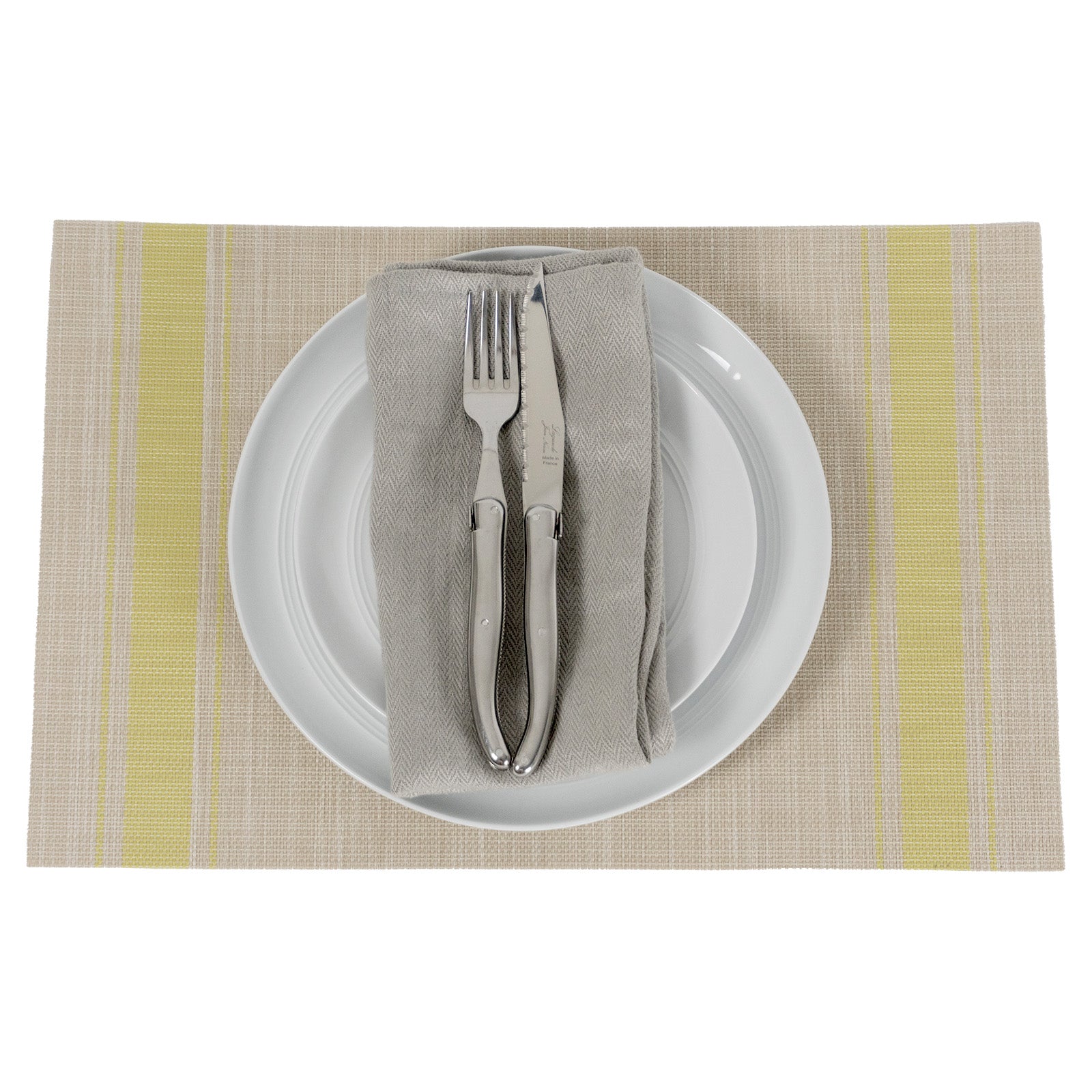Icon Chef Set of 6 Large Placemats - French Green