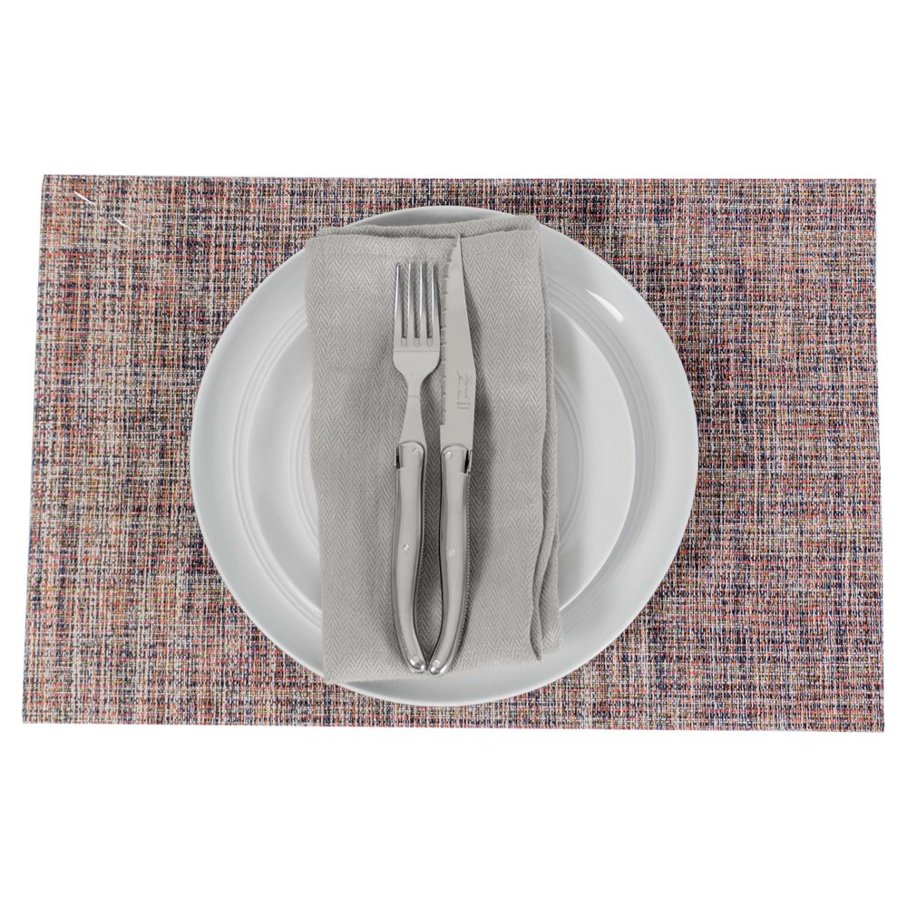 Icon Chef 6 Piece Table Placemat Set - Confetti