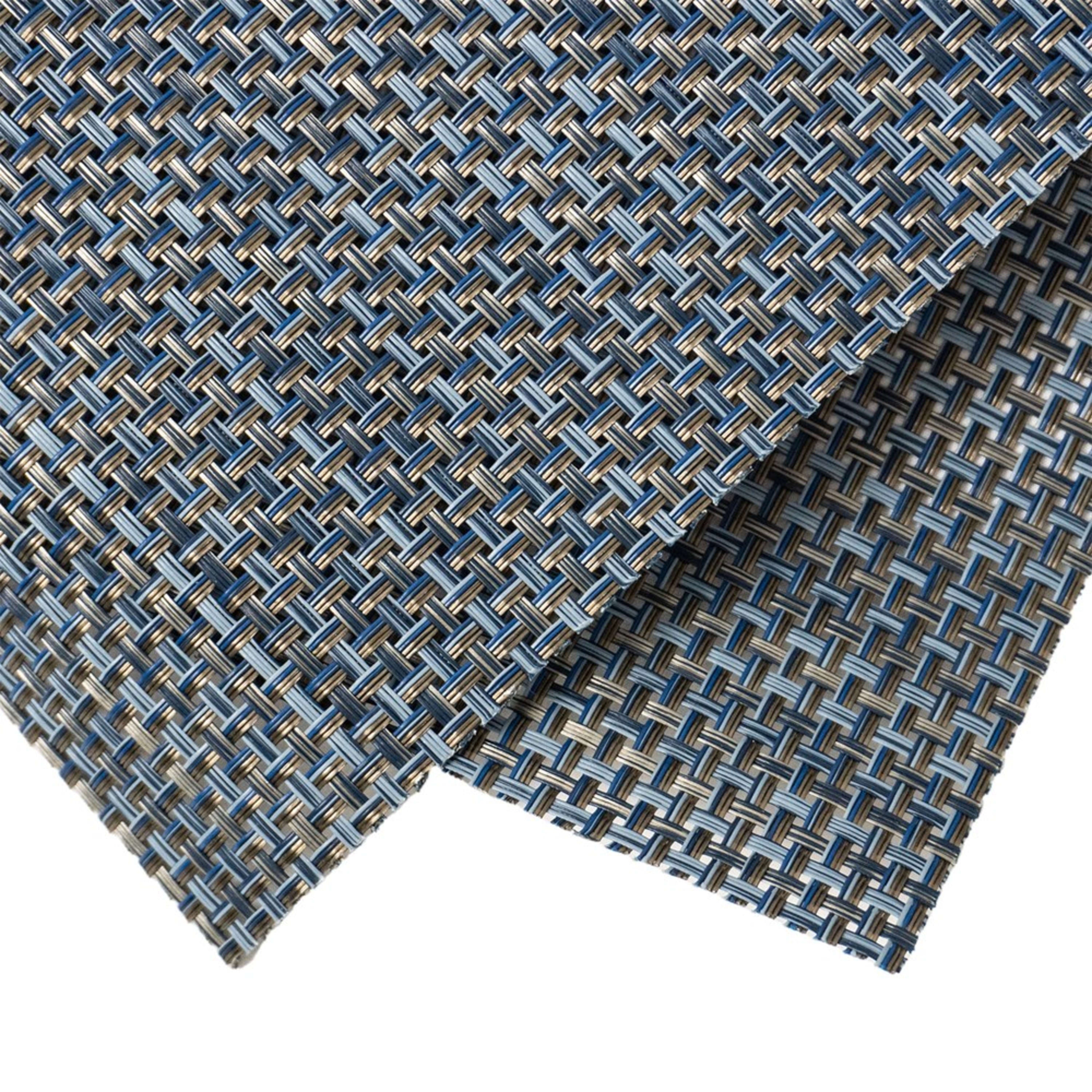 Icon Chef 6 Piece Table Placemat Set - Denim (Midnight Blue)