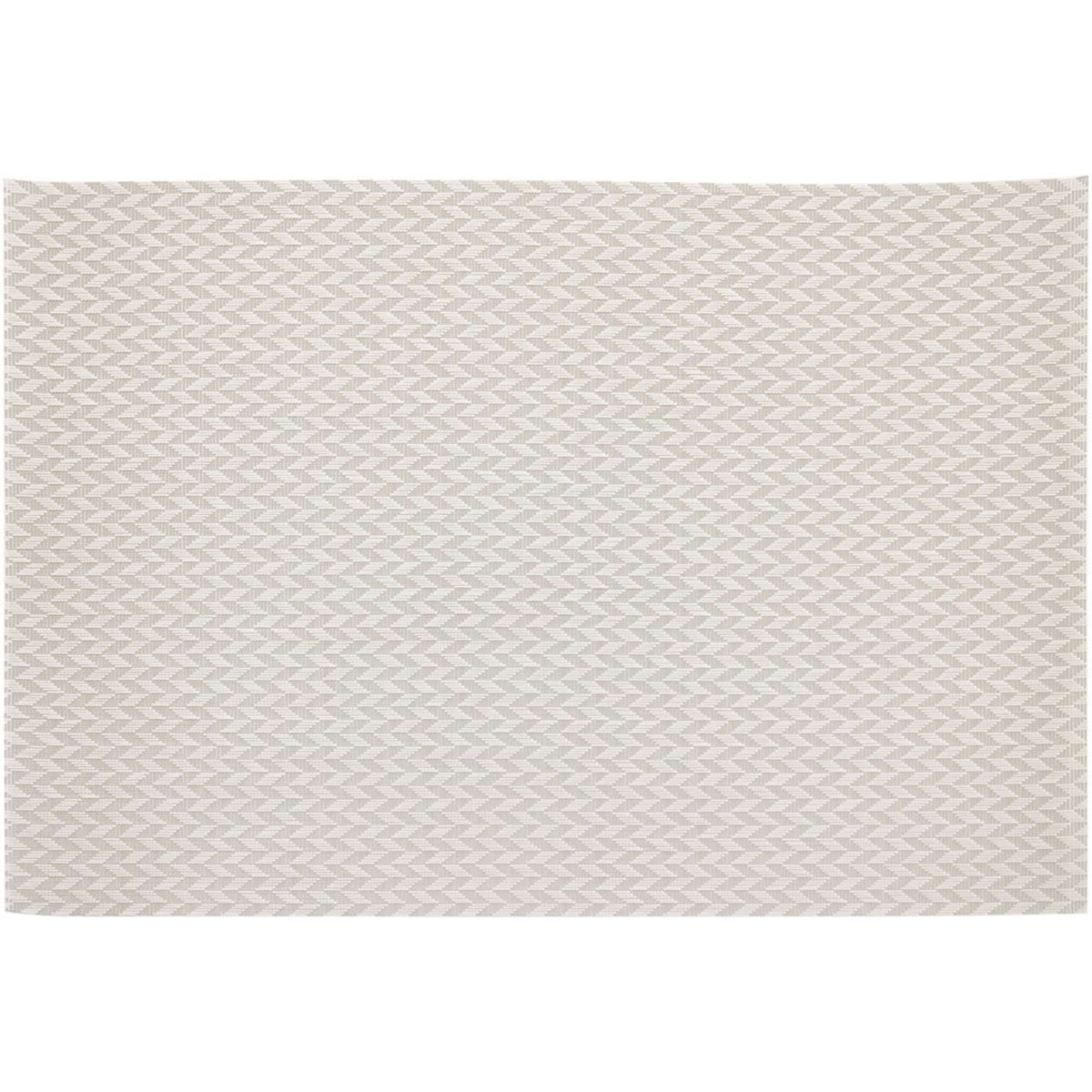 Icon Chef 6 Piece Table Placemat Set - Grey Herringbone