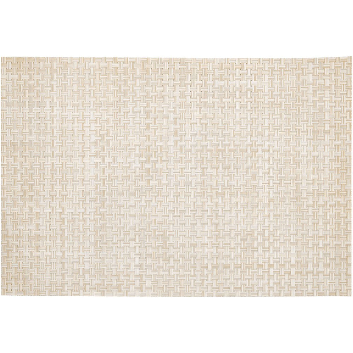 Icon Chef 6 Piece Table Placemat Set - Tan Basketweave