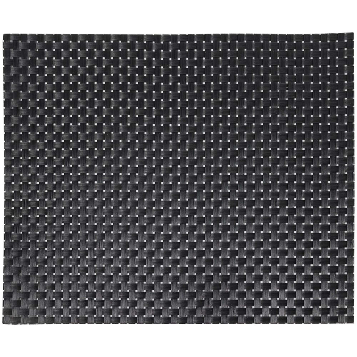 Icon Chef 6 Piece Placemat Set - Black Basketweave