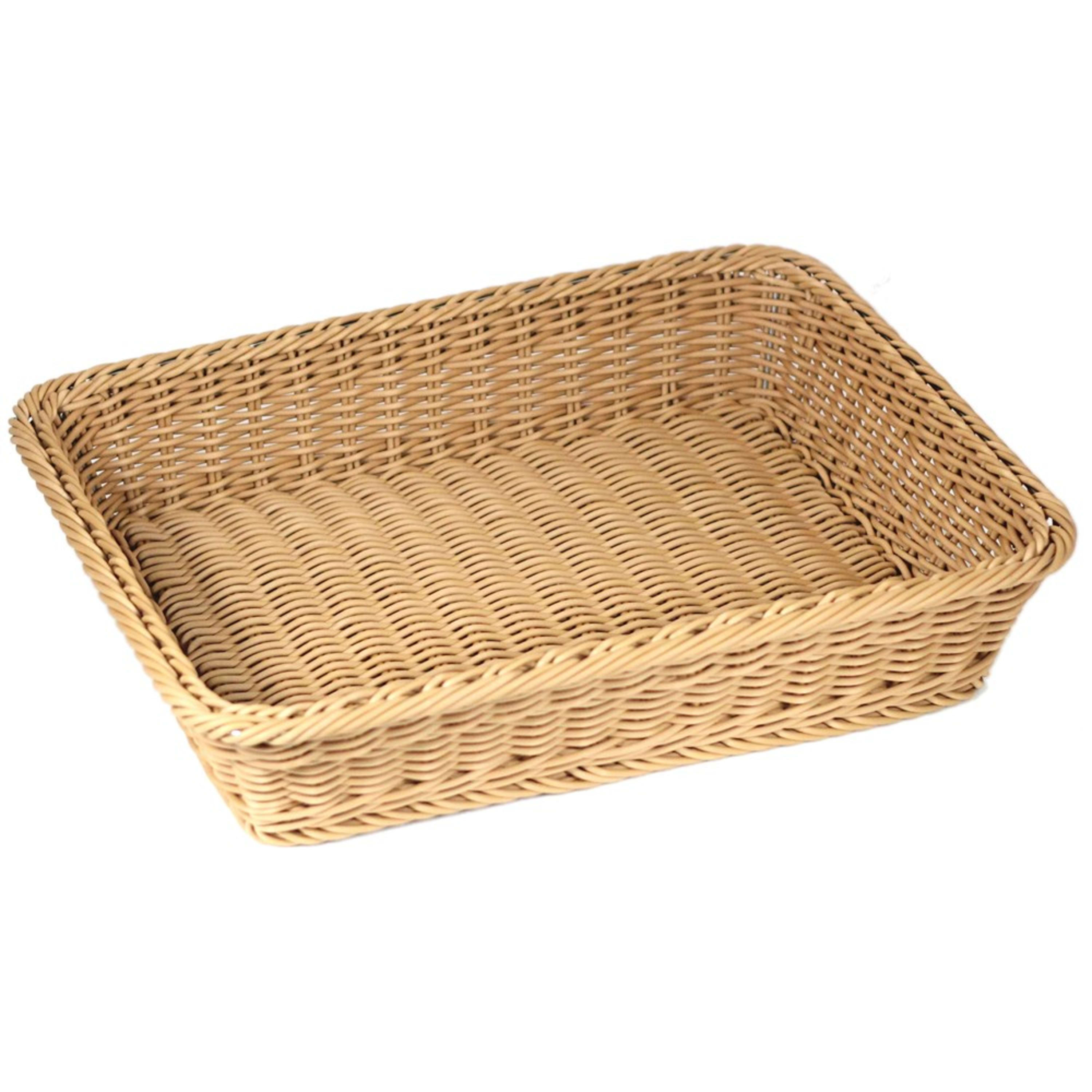 Icon Chef Round Weave Buffet Display 50x40x10cm (L)