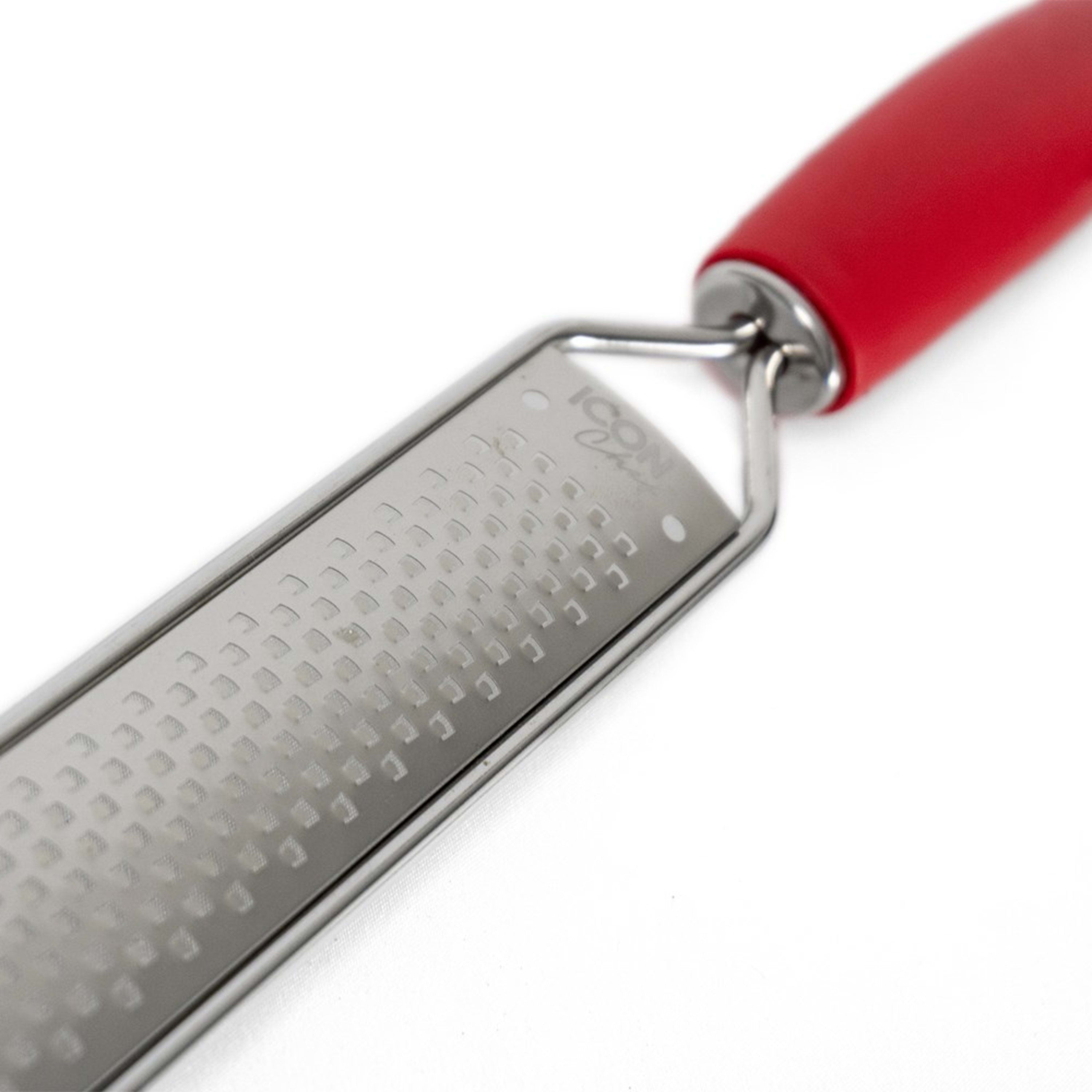 Icon Chef Grater Fine Edge - Red