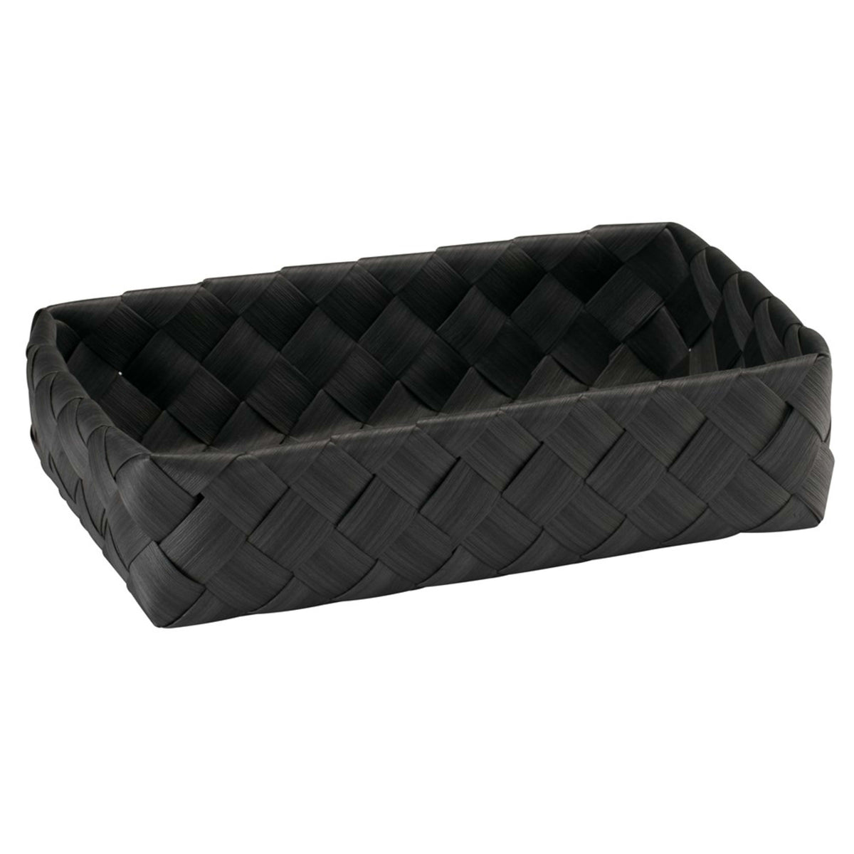 Icon Chef Flat Weave Rectangular Tray 35x23x8cm - Black (M)