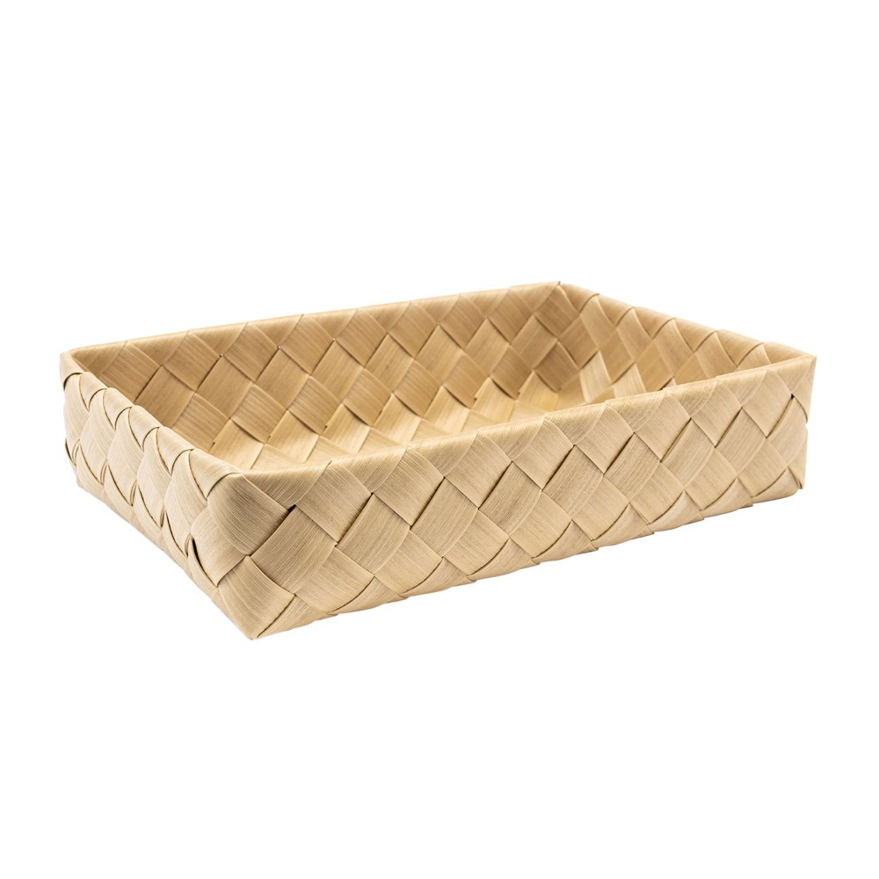 Icon Chef Flat Weave Rectangular Tray 40x27x8cm - Khaki (L)