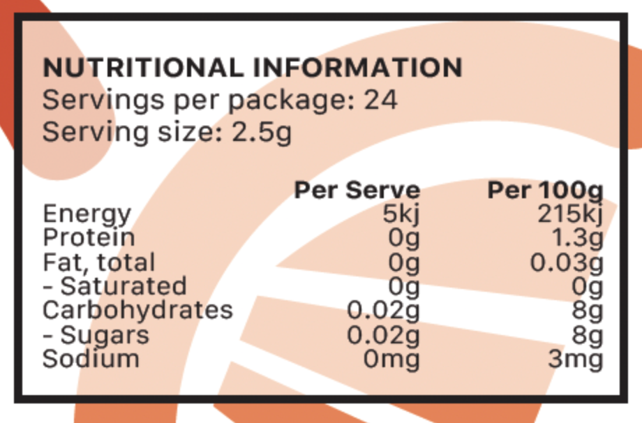Dried Australian Blood Orange (60g)