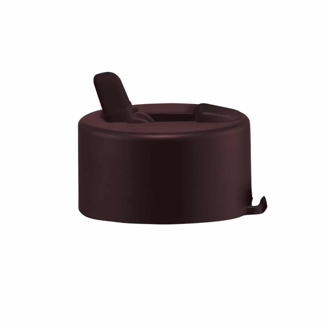 Frank Green Flip Straw Lid & Strap Pack - Chocolate