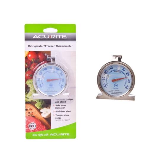 Acurite Refrigerator/Freezer Dial Thermometer (Celsius)