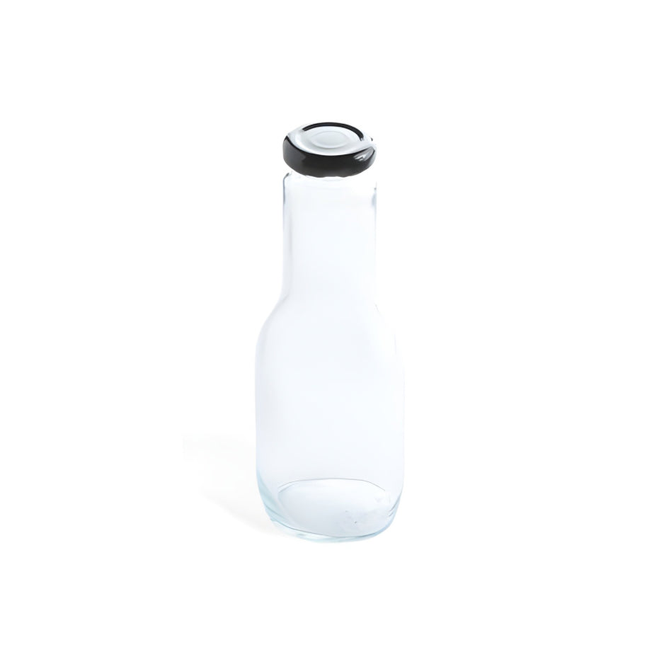 Fowlers Sauce Bottle 350ml W Black Lid