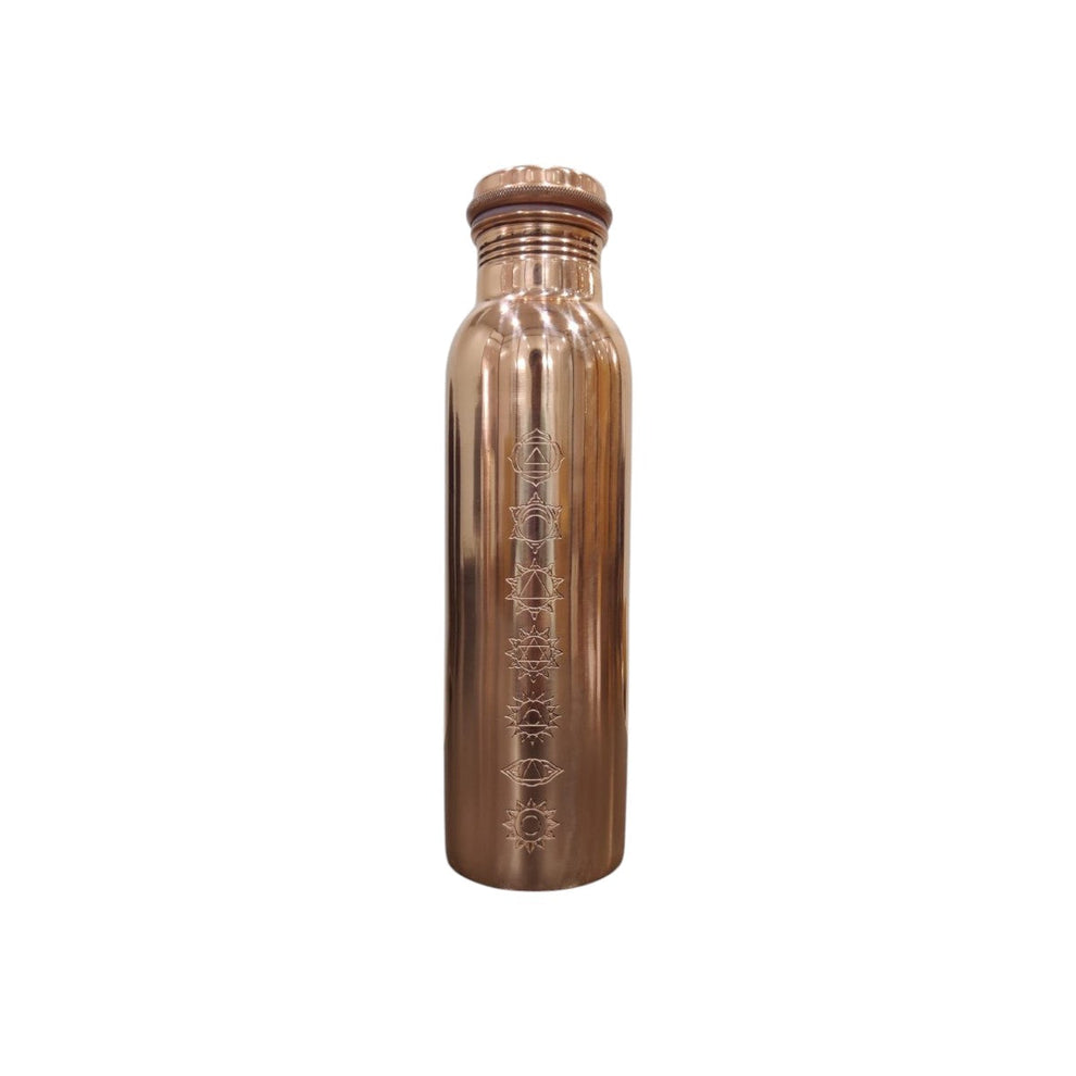 Zurit Radiant Chakra Premium Copper Bottle - 950ml