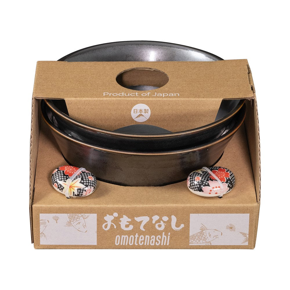 Omotenashi Tetsu Kesho Chopstick Rest Gift Set