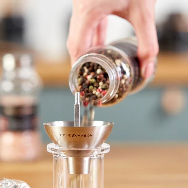 Cole & Mason Stainless Steel Mill Funnel