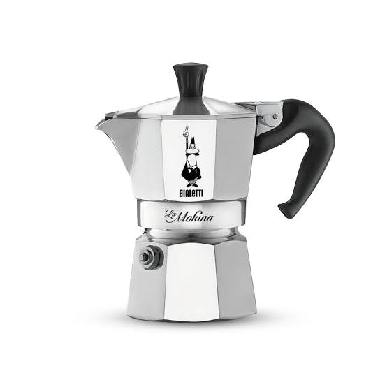 Bialetti La Mokina Moka Express ½ Cup (40 ml) Stovetop Coffee Maker