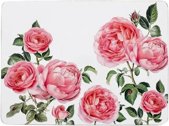 Ashdene Heritage Rose Placemat - Set Of 6
