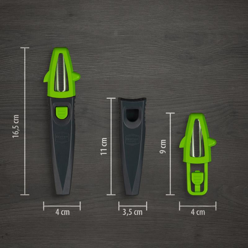 Borner 3 In 1 Multi Peeler - Green
