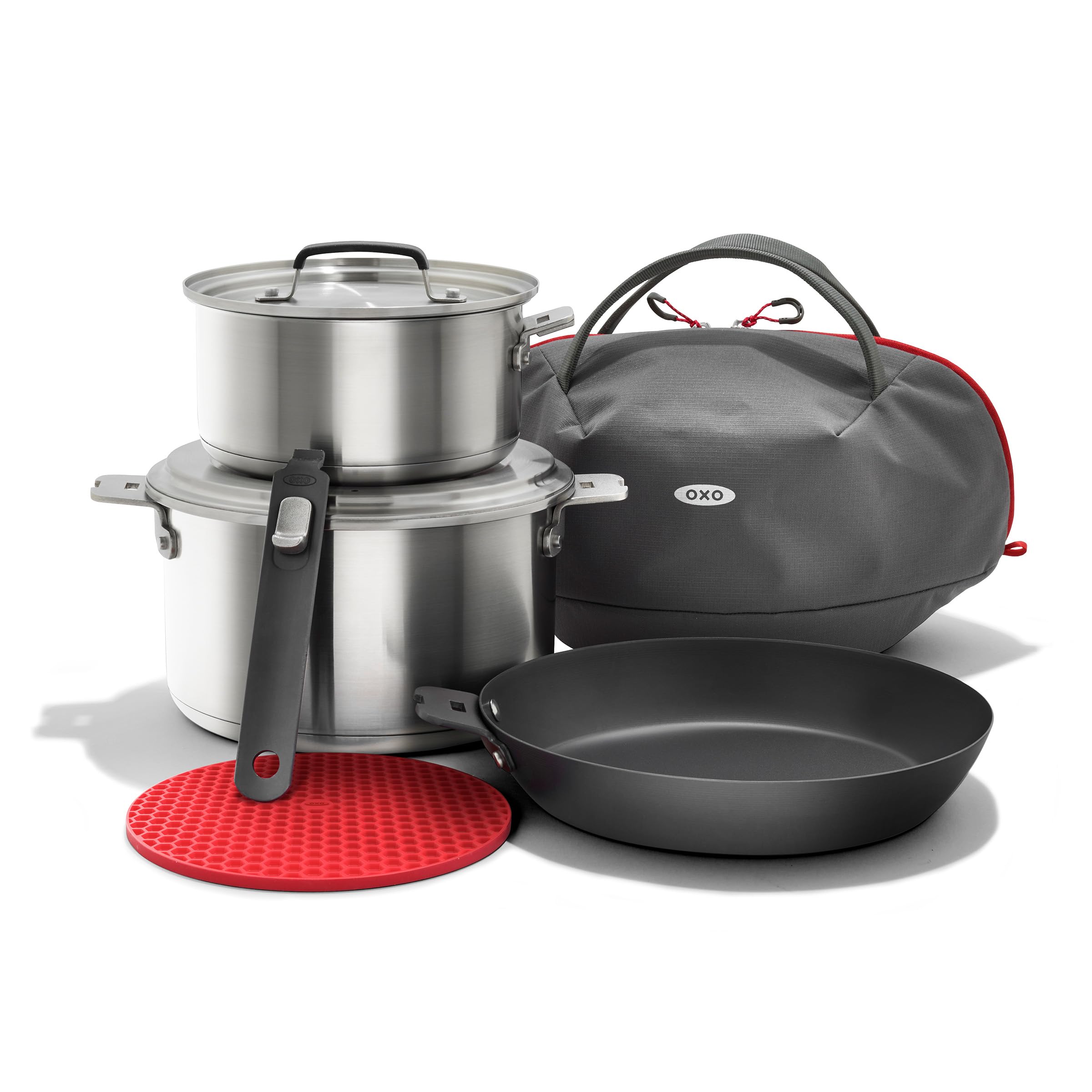 OXO Outdoor 8-Piece Camp Cookware Set
