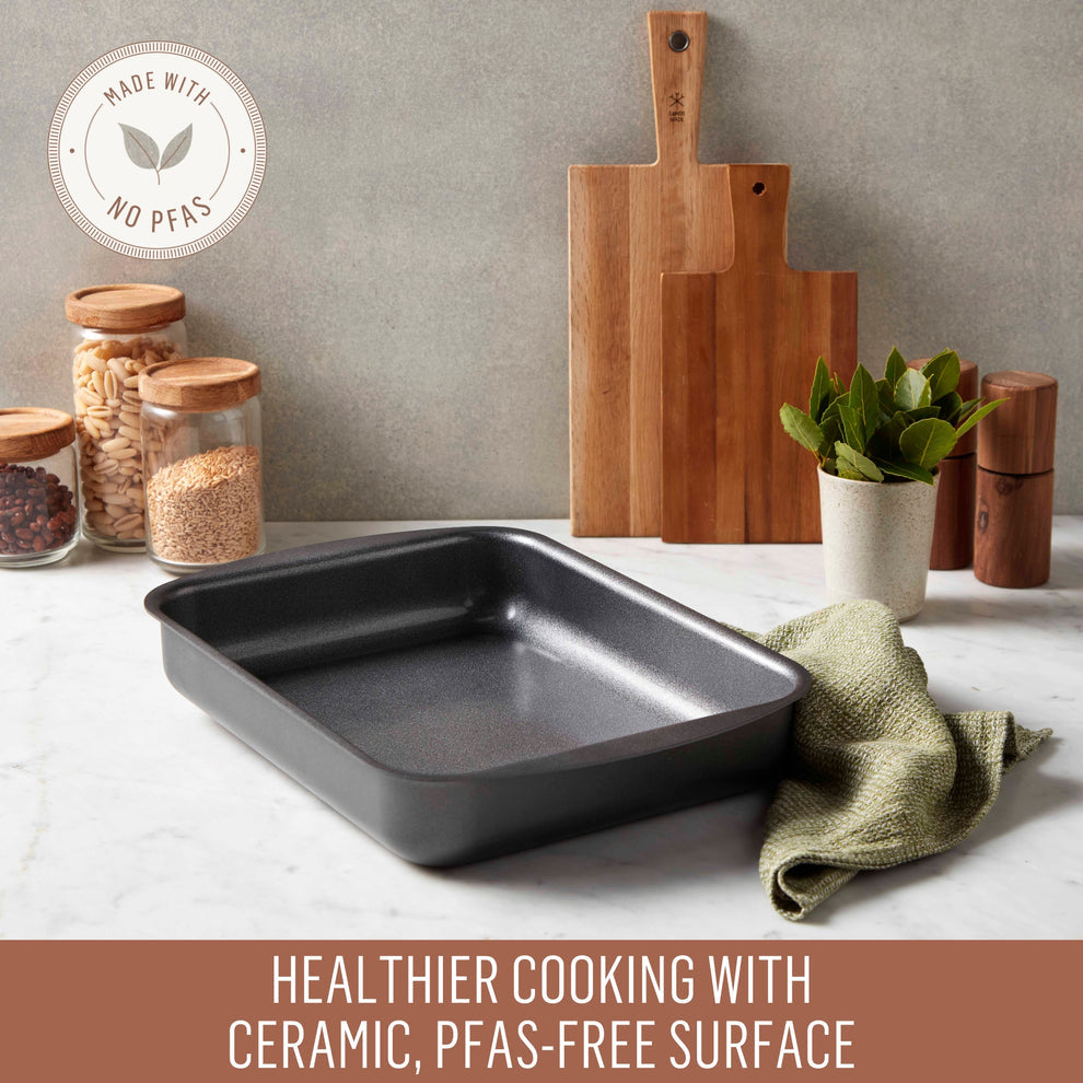 Essteele Per Benessere Ceramic Nonstick Large Roaster 35x27cm