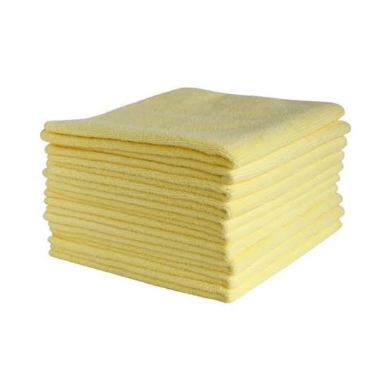 NAB Microfibre General Purpose Cloth - Yellow