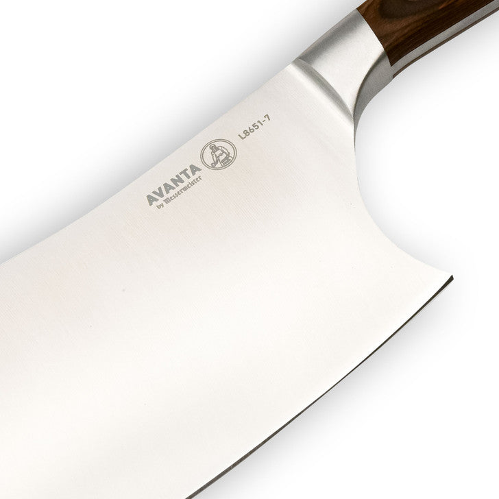 Messermeister Avanta Forged Pakkawood Heavy Cleaver 7 Inch (17.8cm)