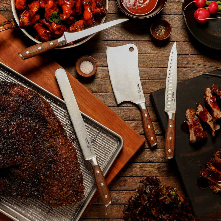 Messermeister Avanta Forged Pakkawood Heavy Cleaver 7 Inch (17.8cm)