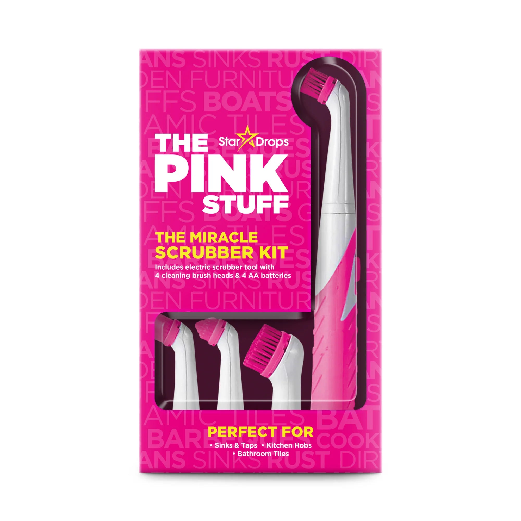 The Pink Stuff Electric Scrubber Kit