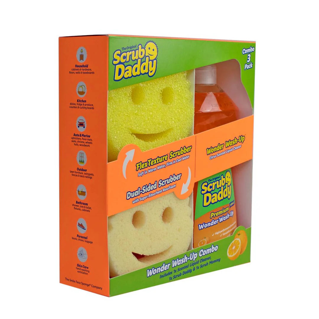 Scrub Daddy Wonder Wash Up Combo