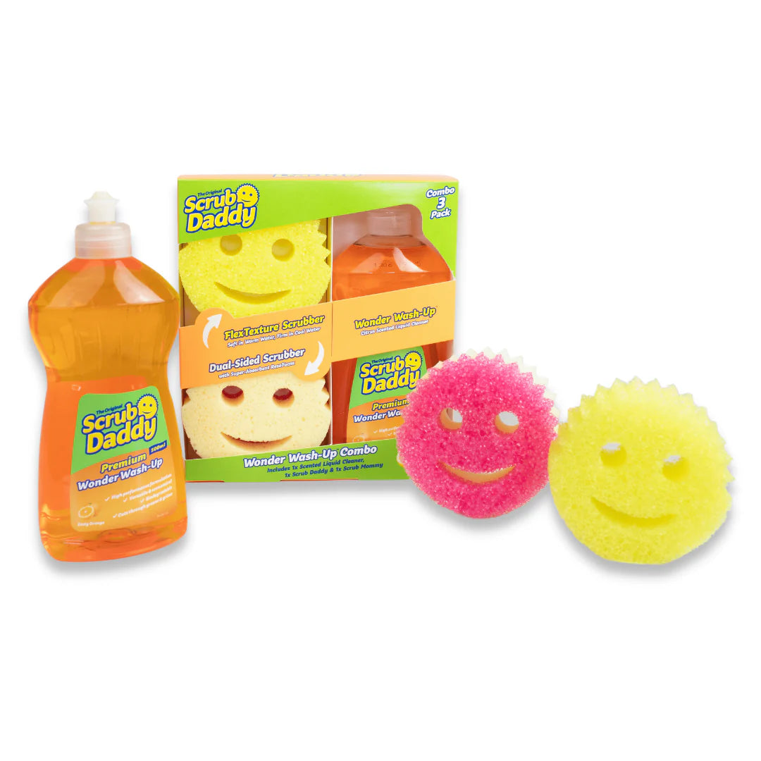 Scrub Daddy Wonder Wash Up Combo