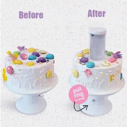 Surprise Cake Popping Cake Stand
