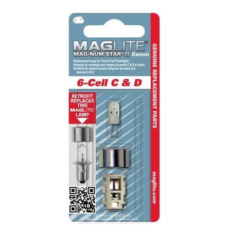 Maglite 6 Cell C/D Xenon Bulb