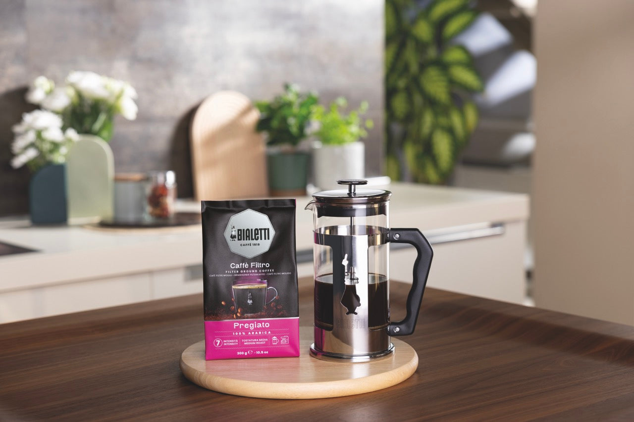 Bialetti French Press Pregiato Ground Coffee – 300 g