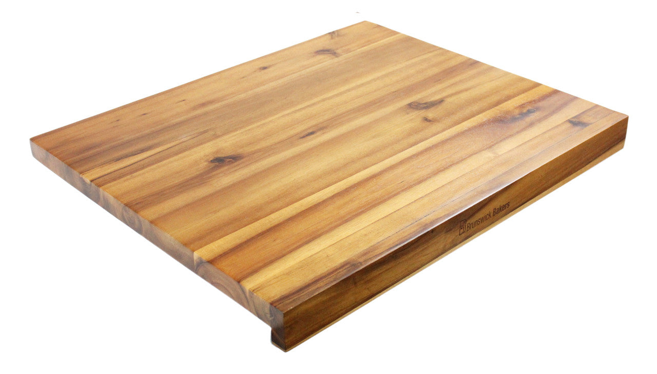 Brunswick Bakers Reversible Acacia Bakers Board With Non-Slip Matt - 60 x 50cm